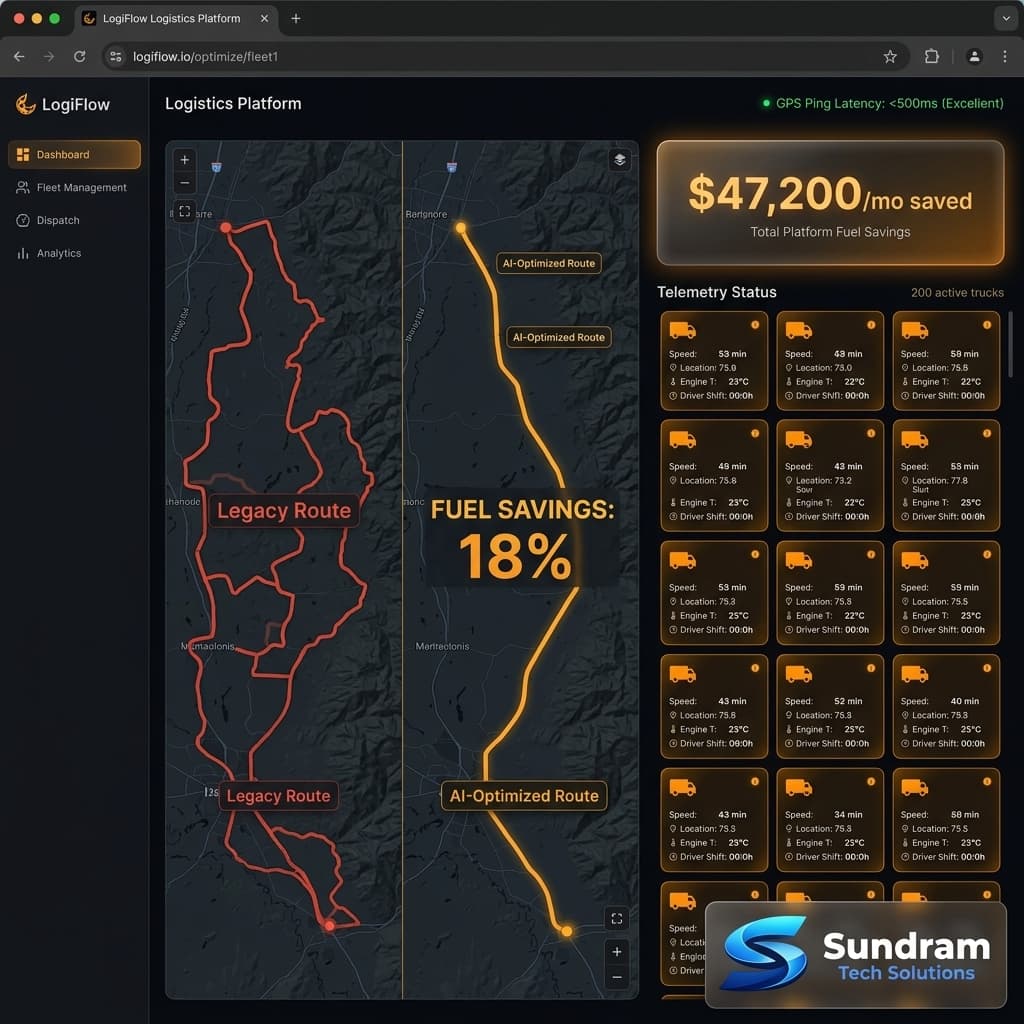 Route Optimization Dashboard